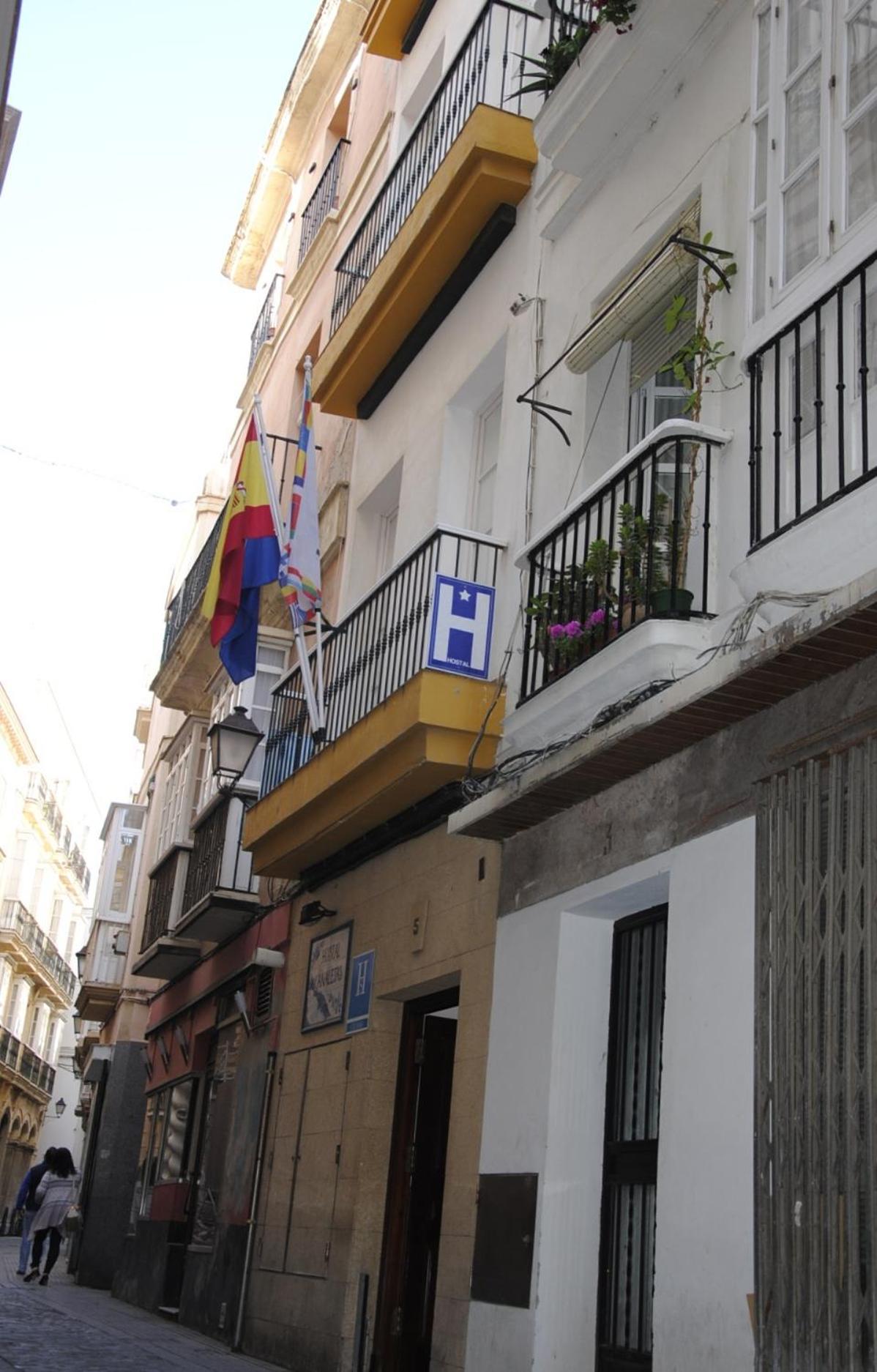 Hostal Canalejas Cádiz Exterior foto